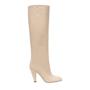 Fendi Knee High Boots - Cream (size 38)